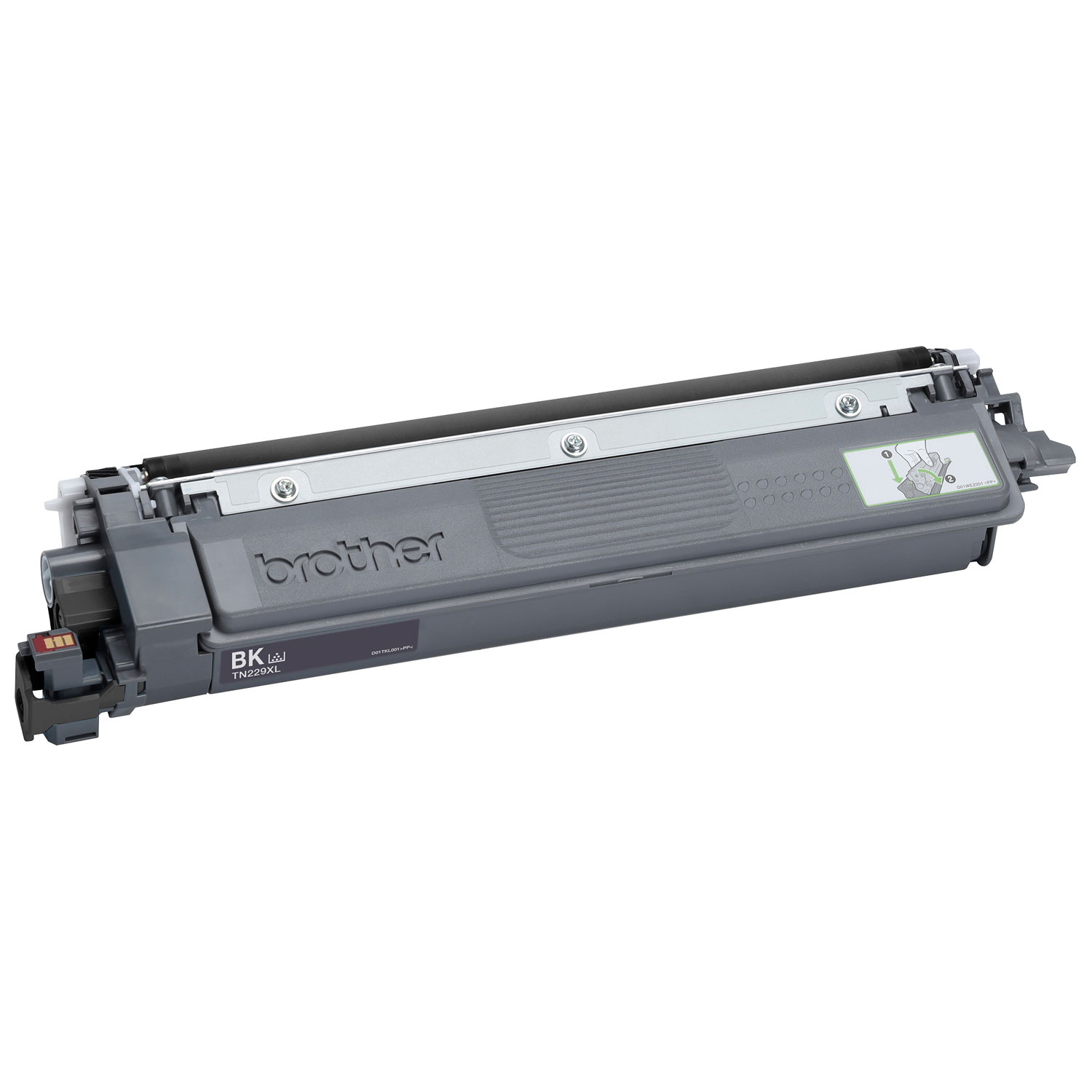 Cartouche d'encre en poudre noire à rendement élevé authentique de Brother