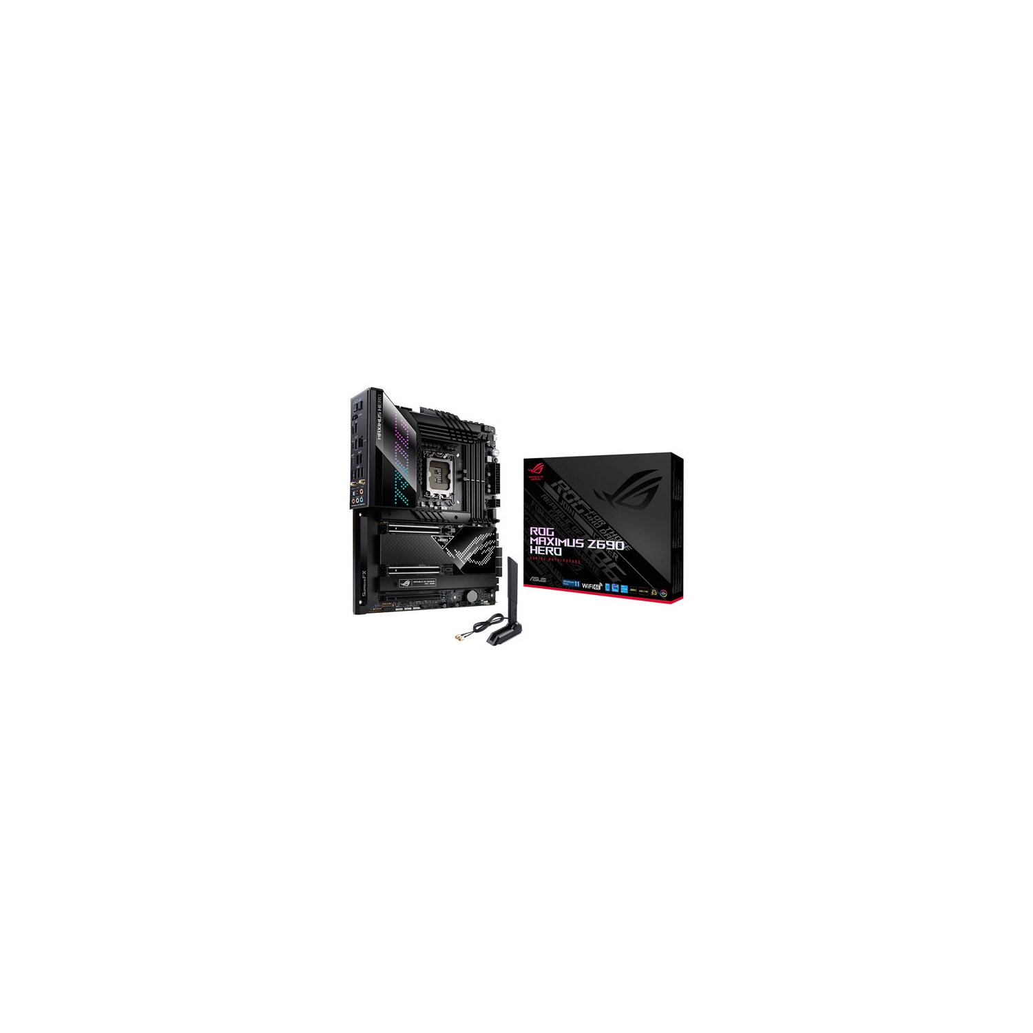 Open Box - ASUS ROG Maximus Z690 HERO ATX LGA 1700 DDR5 WiFi Motherboard for 12th Gen Intel CPUs