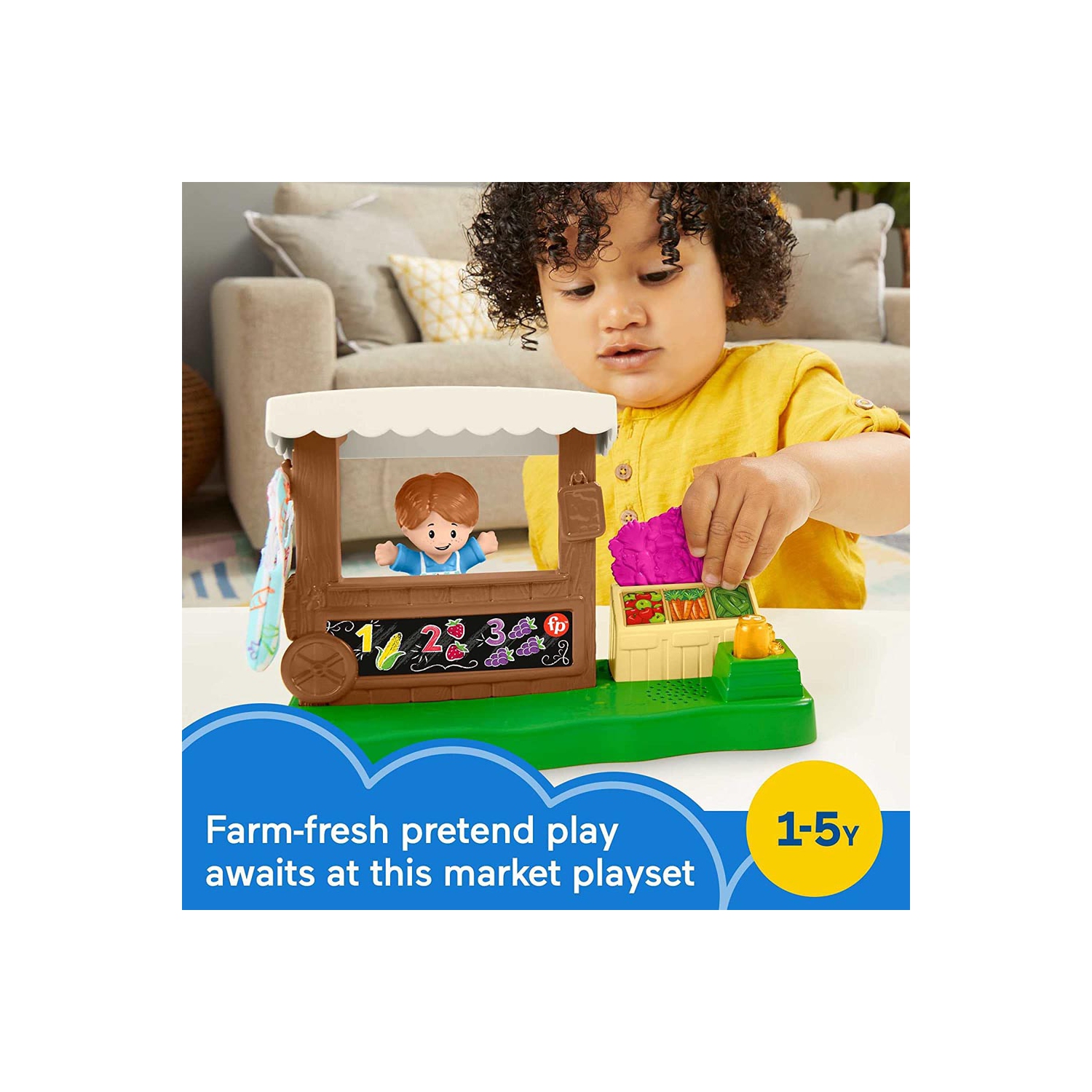 Fisher-Price Little People Farmers Market Playset