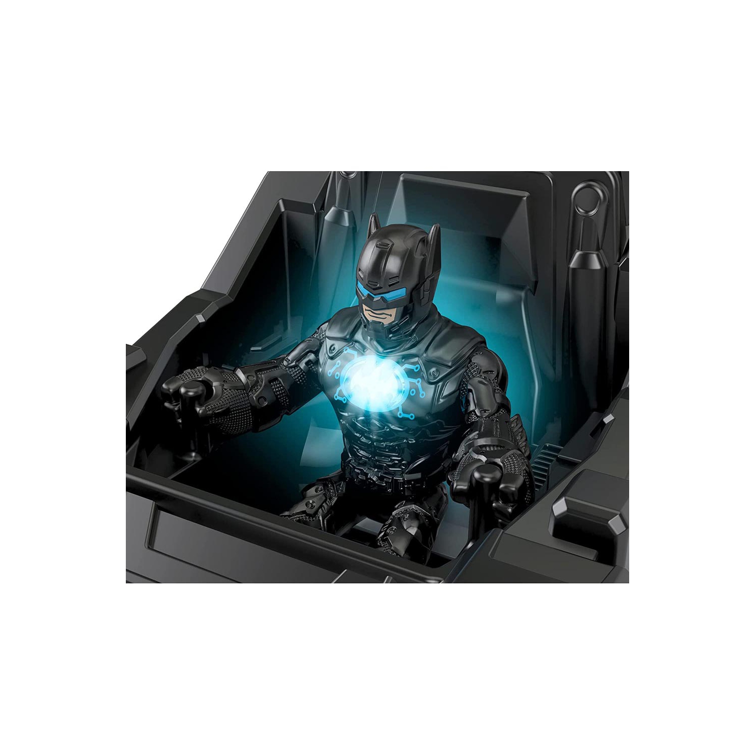 Fisher-Price Imaginext DC Super Friends Bat-Tech Tank, push-along vehicle with Batman figure