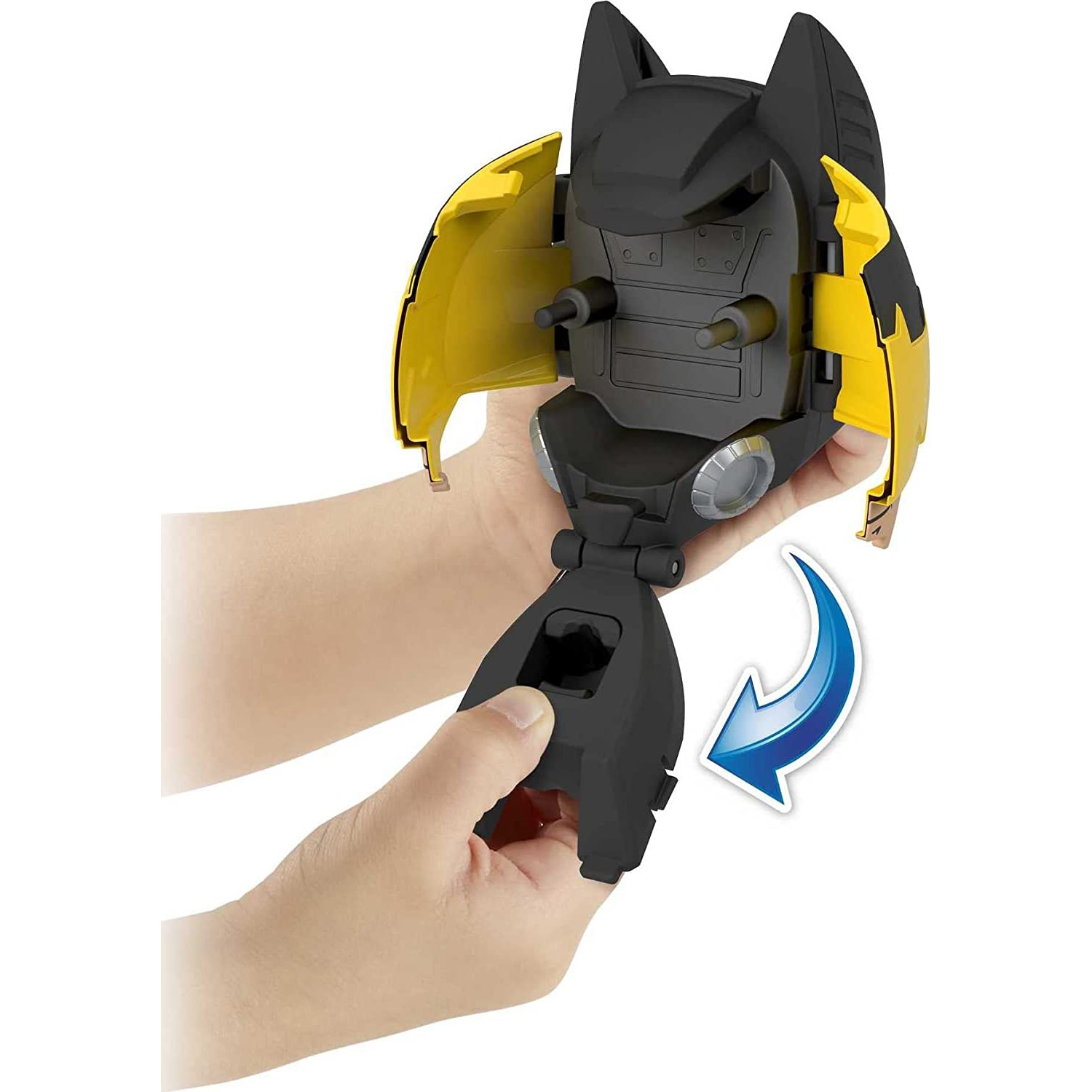 DC Super Friends Fisher-Price Imaginext Head Shifters Batman Figure and Batwing Vehicle