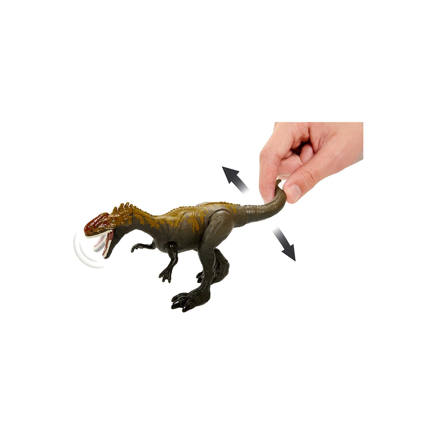 Jurassic World Camp Cretaceous Savage Strike Monolophosaurus Dinosaur Figure w/ Attack Move