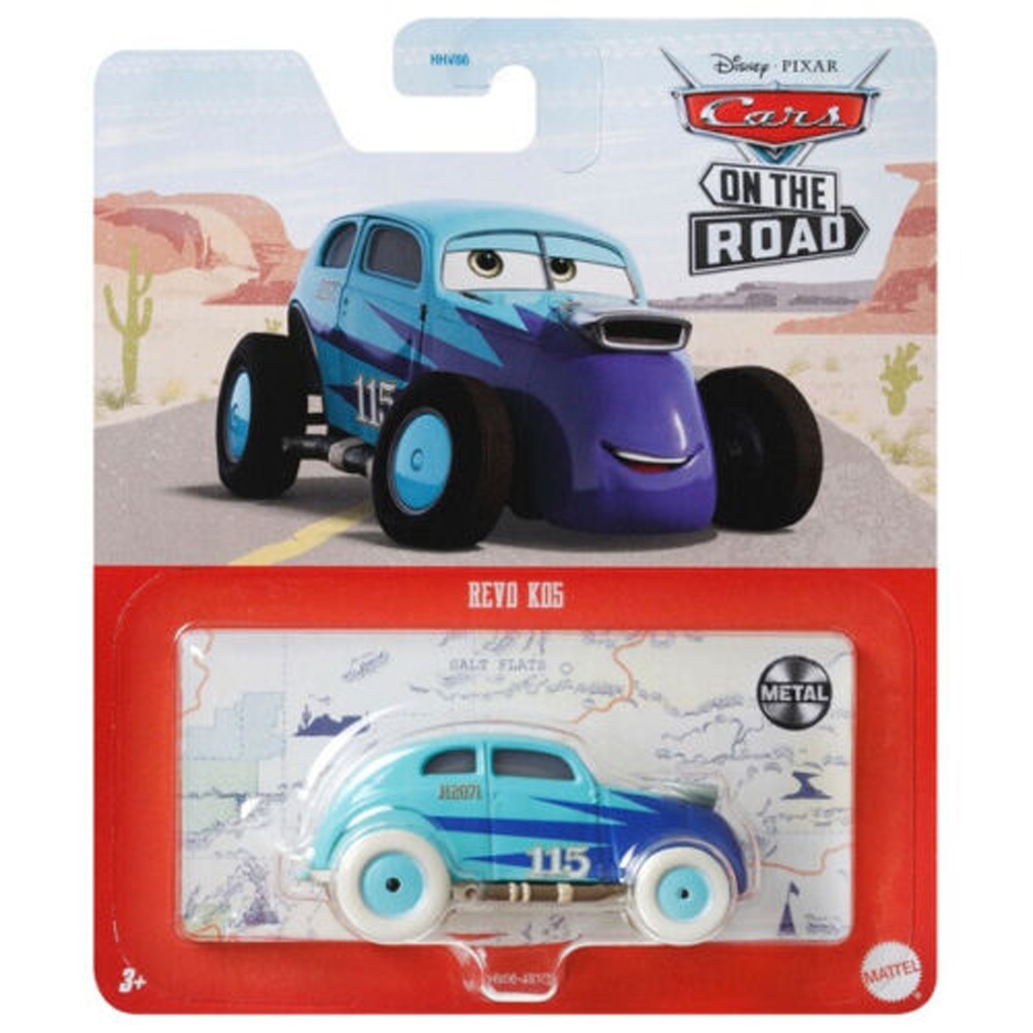 Disney Pixar Cars On The Road Revo Kos Diecast