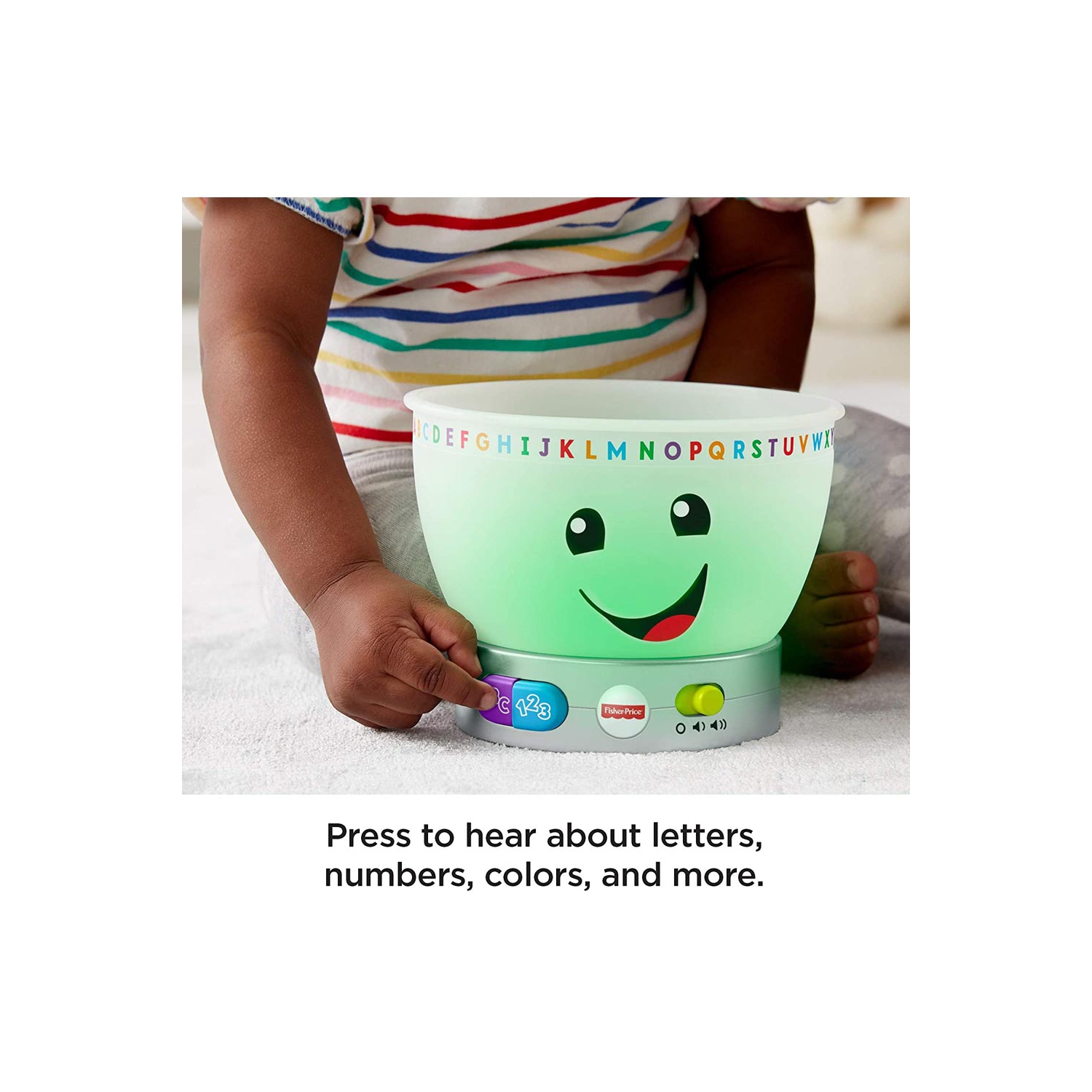 Bol à mélanger de couleurs Rires et Éveil de Fisher-Price