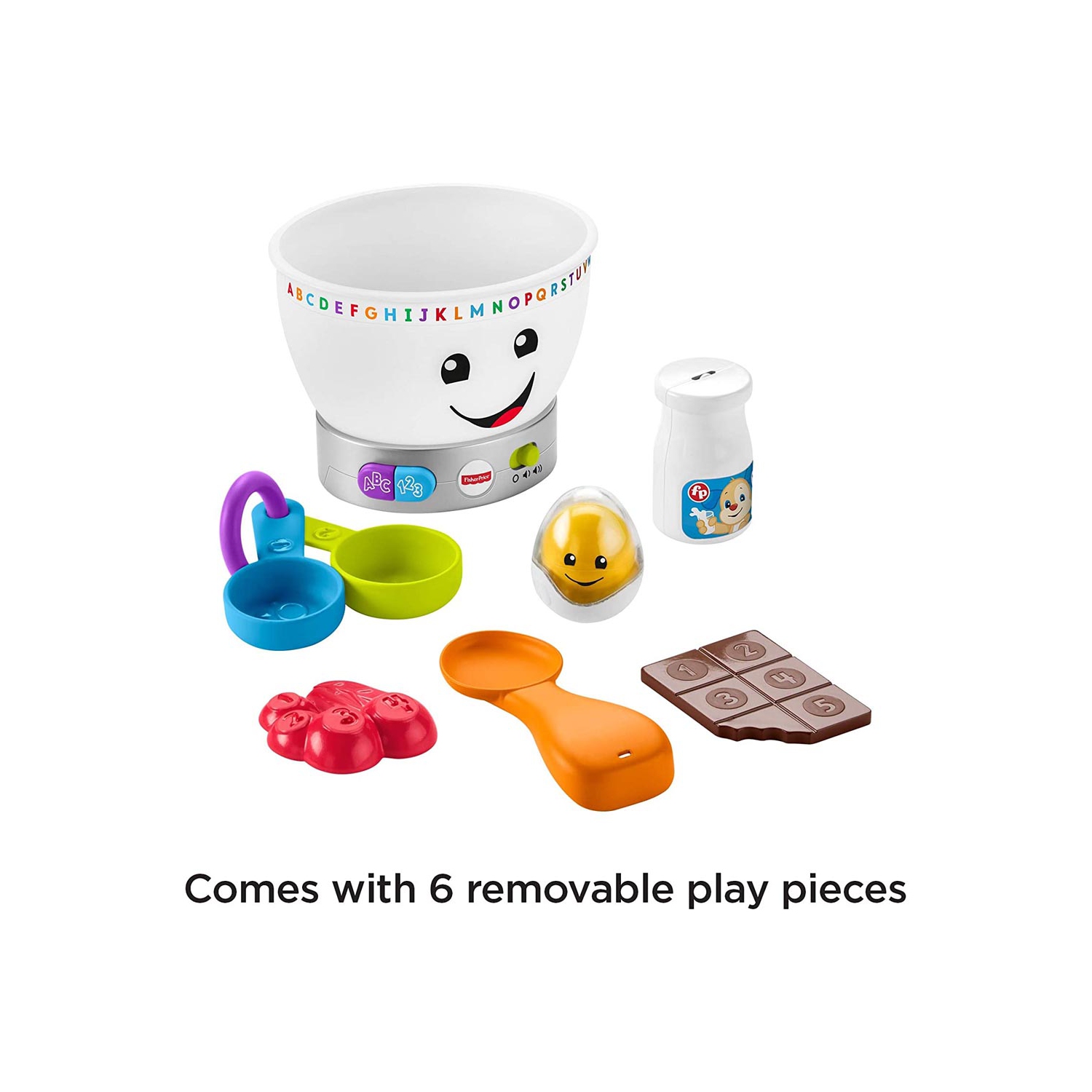 Bol à mélanger de couleurs Rires et Éveil de Fisher-Price