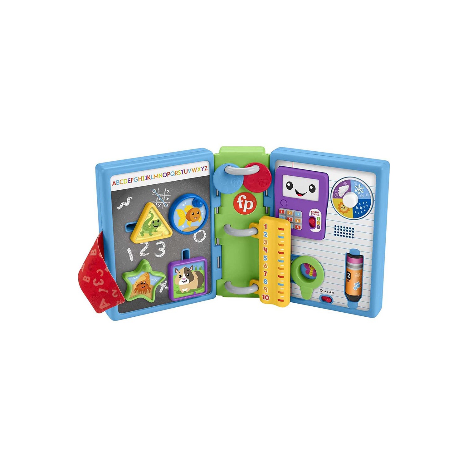 Fisher-Price Laugh & Learn 123 Schoolbook, Electronic Activity Toy