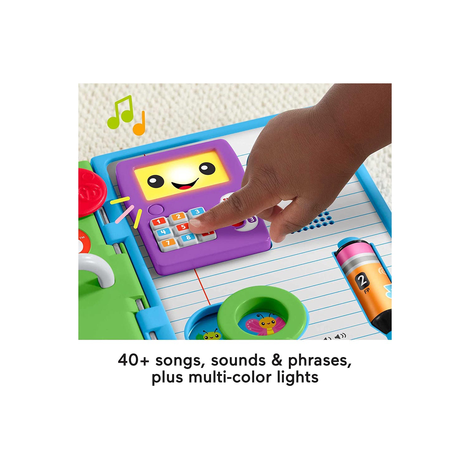 Fisher-Price Laugh & Learn 123 Schoolbook, Electronic Activity Toy