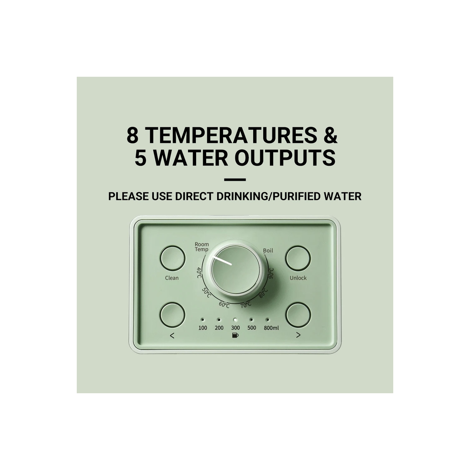 Distributeur d'eau chaude instantané S9013 de 3&nbsp;L