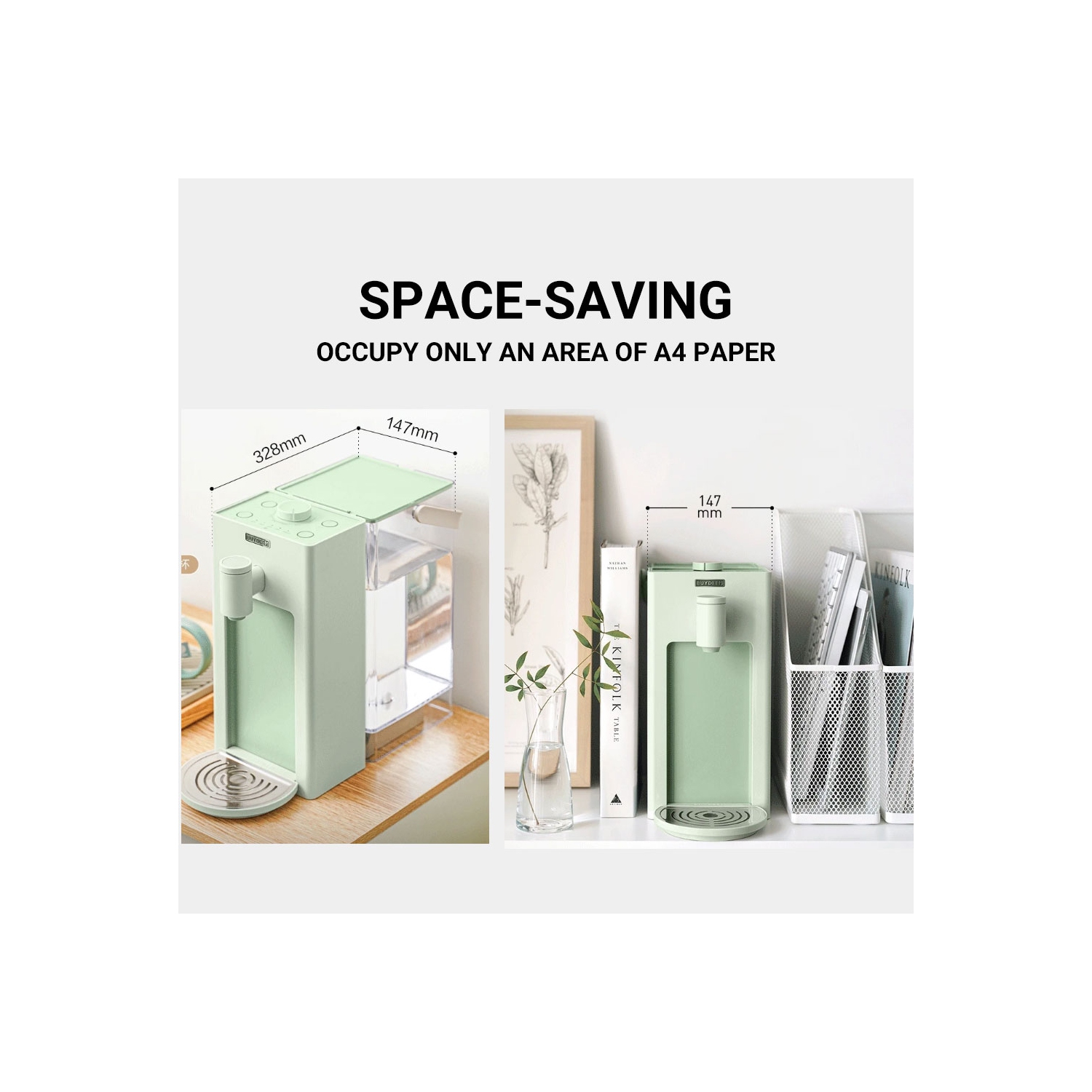 Distributeur d'eau chaude instantané S9013 de 3&nbsp;L