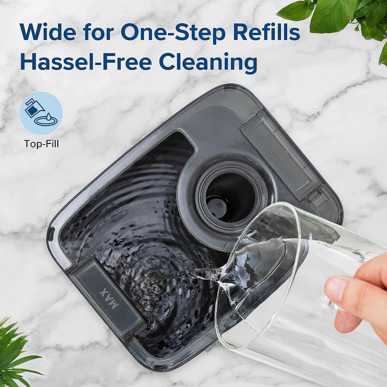 LEVOIT Humidifier for Bedroom Large Room, 6L Top Fill Cool Mist Humidifiers Plants, Baby, Lasts Up to 60h, Easy Use and Clean, Quiet Operation,