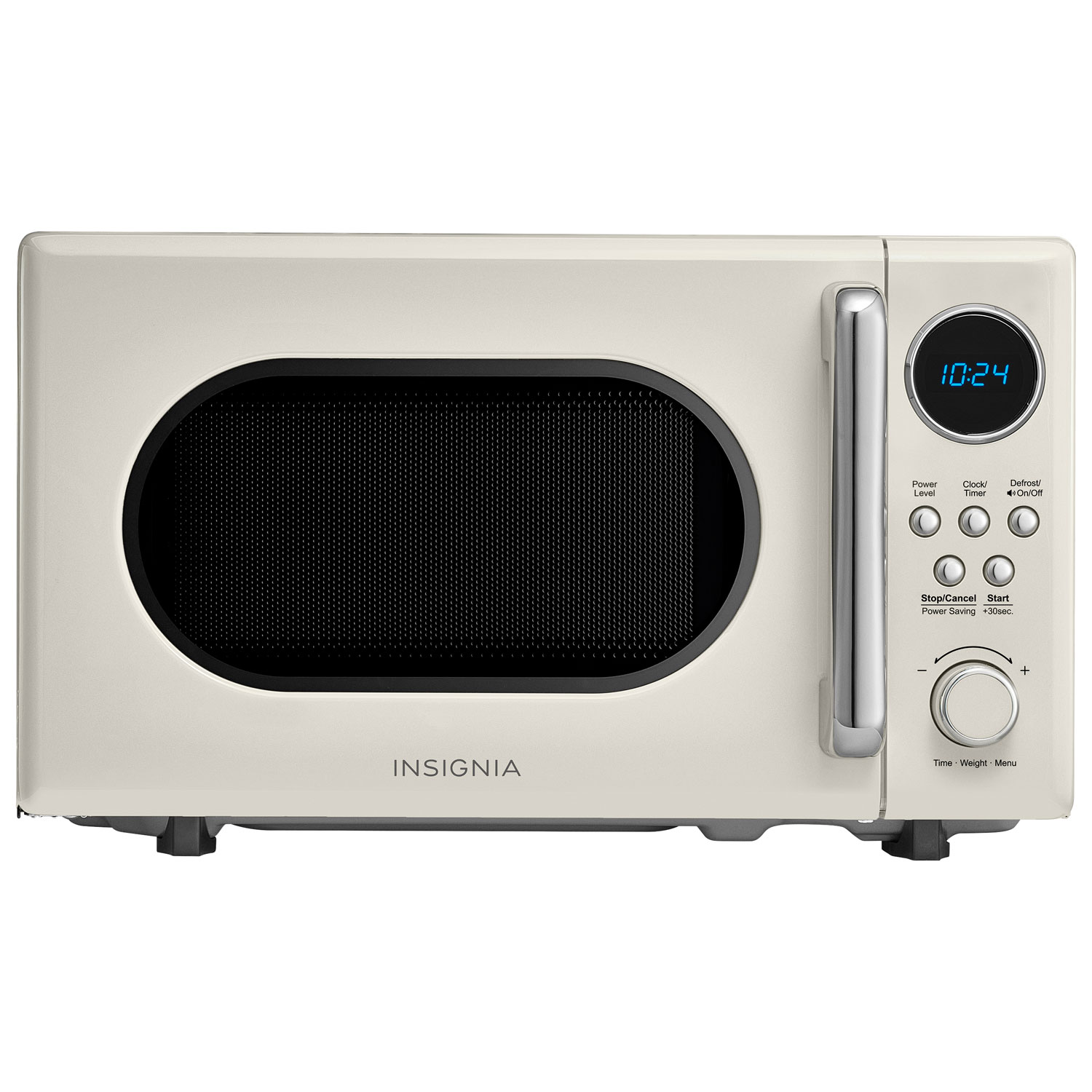 Insignia Retro 0.7 Cu. Ft. Microwave (NS-MW7RC5-C) - Cream - Only at Best Buy