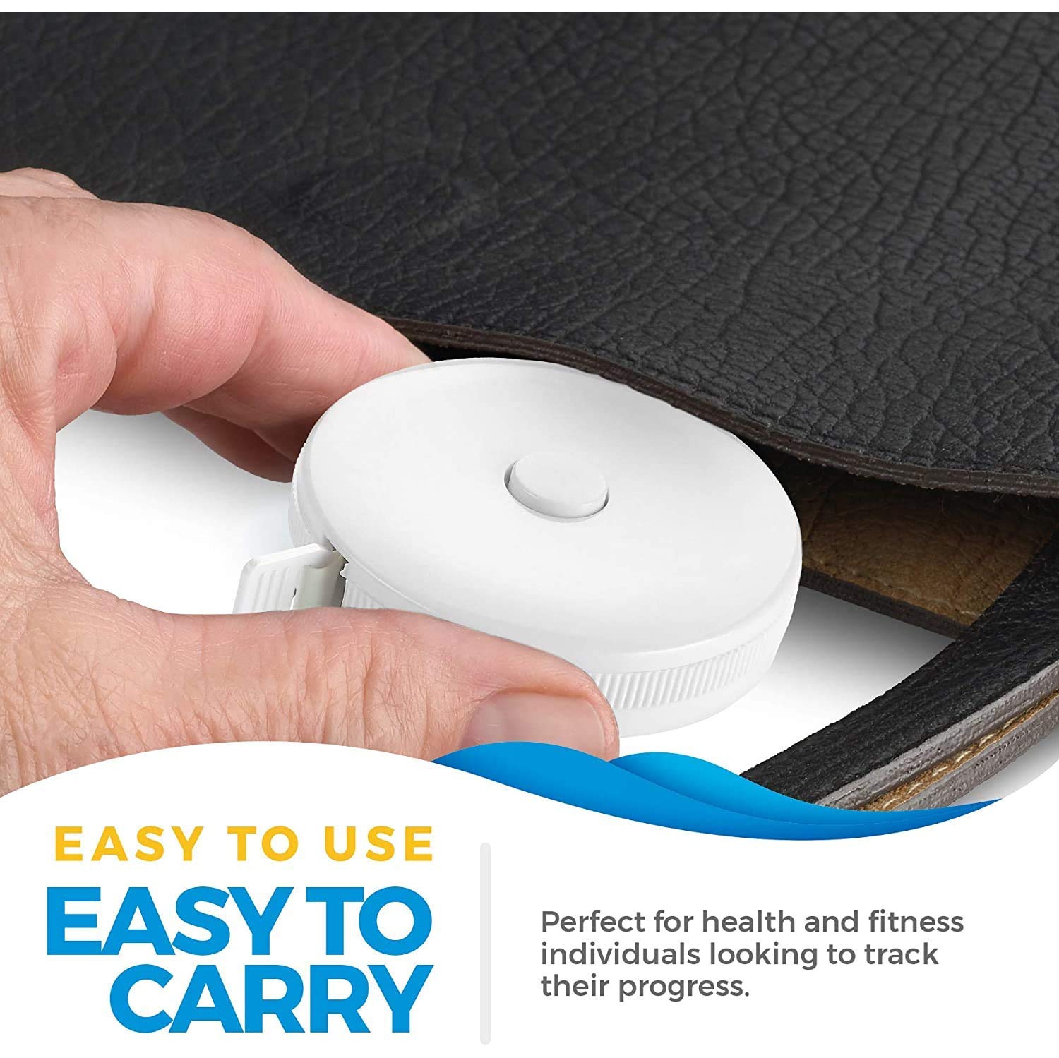 Body Tape Measure - Measuring Tapes for Body and Fat Weight Monitors, (Inches & Cm) Retractable Tape Measure Ruler for Accurate Body Fat Calculate