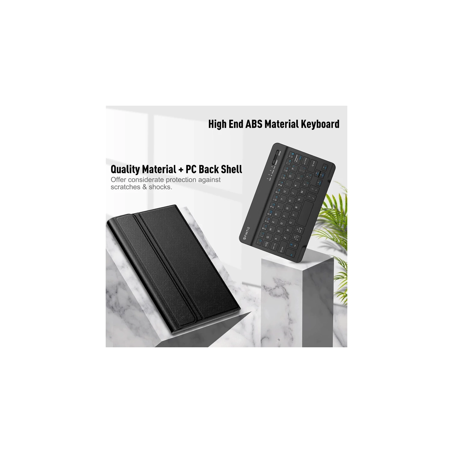 Samsung Galaxy Tab A9 Plus / A9+ 11 Inch 2023 Keyboard Case | Slim Lightweight Stand Cover with Detachable Wireless Bluetooth Keyboard -