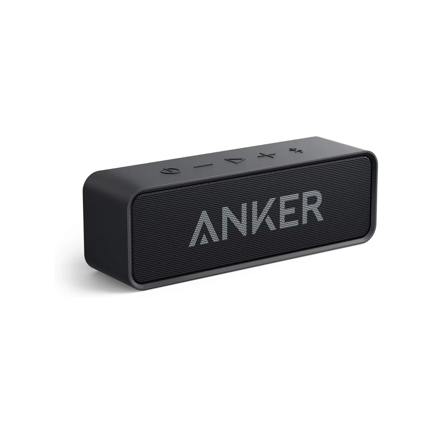 Anker Soundcore Bluetooth Speaker - Upgraded, IPX5 Waterproof, Stereo Sound, 24H Playtime, Portable Wireless Speaker for iPhone, Samsung, and More