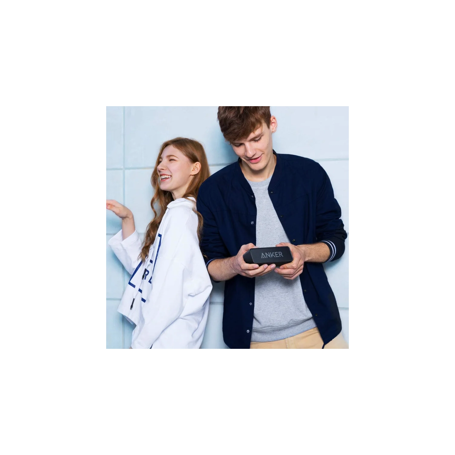 Haut-parleur Bluetooth Soundcore d'Anker : amélioré, étanche IPX5, son stéréo, temps de jeu 24H, haut-parleur sans fil portatif pour iPhone, Samsung