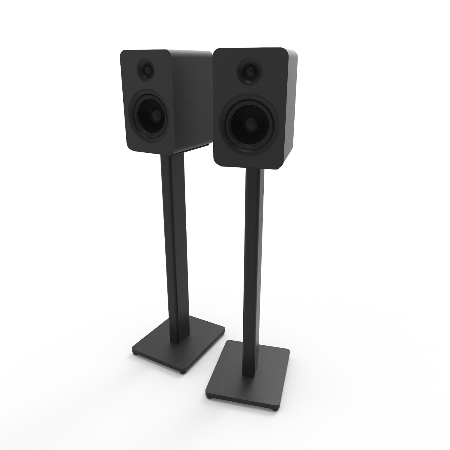 Kanto ST28 28" Universal Bookshelf Speaker Floor Stand - Black, Pair