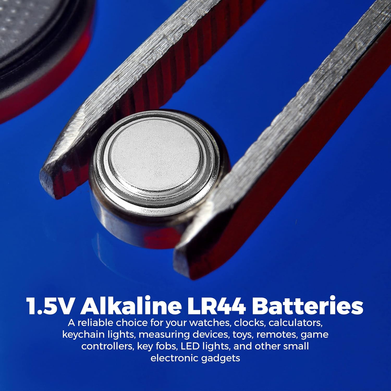 Medca Lr44 Batteries - 120 Count Pack - 1.5v Alkaline Ag13 357 303 Sr44 Battery Button Coin Cell Batteries for Hearing Aids and Hearing Amplifiers