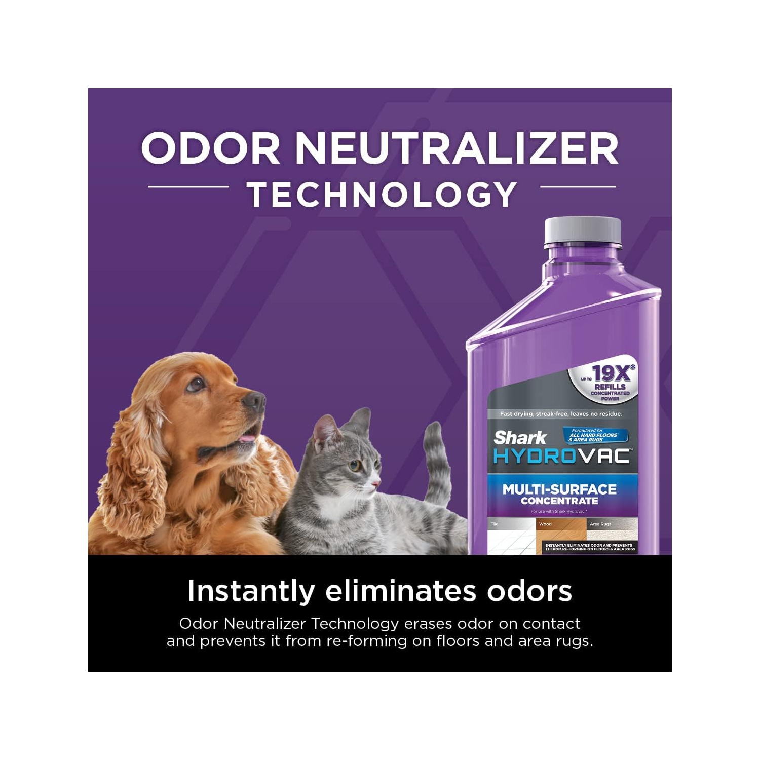 Shark WD200C HydroVac Cordless Pro 3-in-1 Vacuum, mop and self-Cleaning System with Antimicrobial brushroll* and Odour Neutralizer Technology for