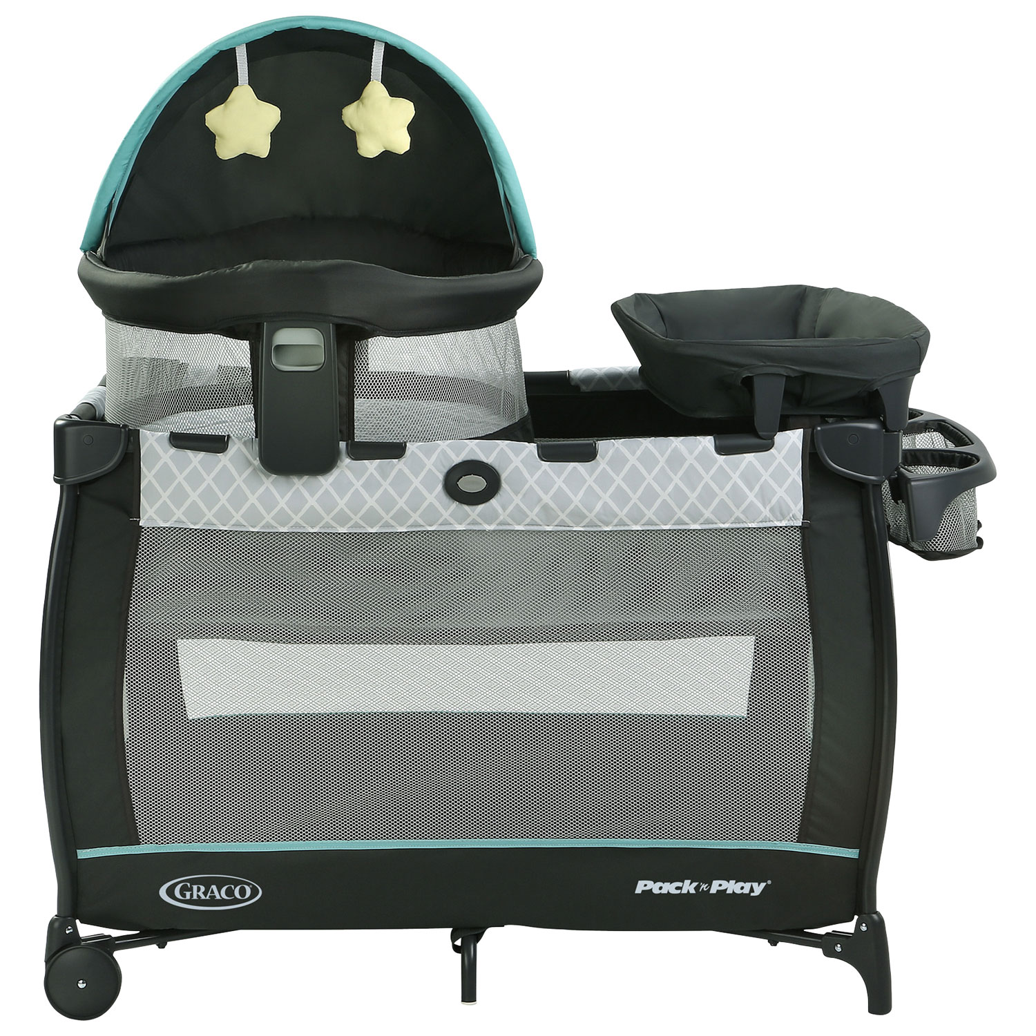 Graco Pack 'n Play Travel Dome LX Play Yard with Portable Bassinet - Allister