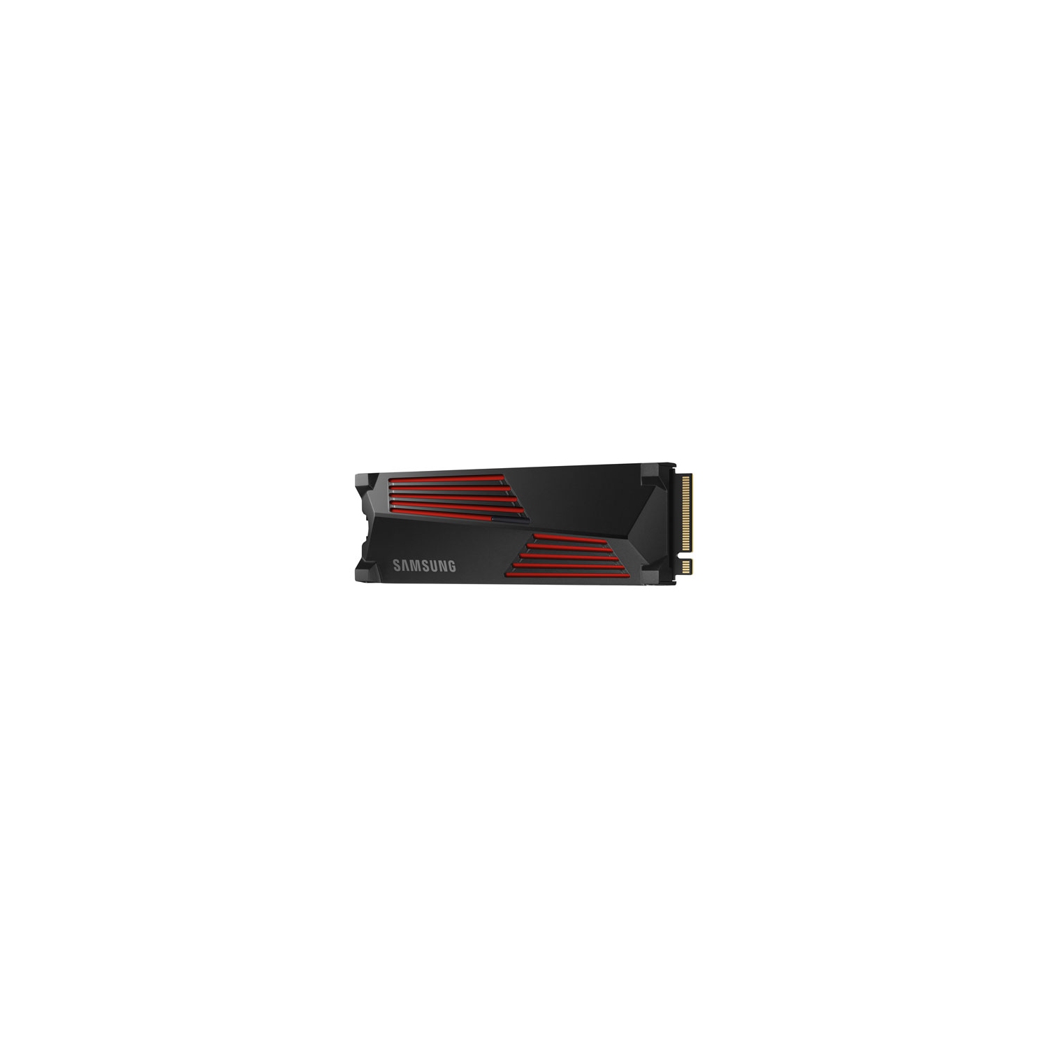 Refurbished Samsung 990PRO 1TB NVMe PCI-e Internal Solid State Drive with Heatsink (MZ-V9P1T0CW) - Black/Red