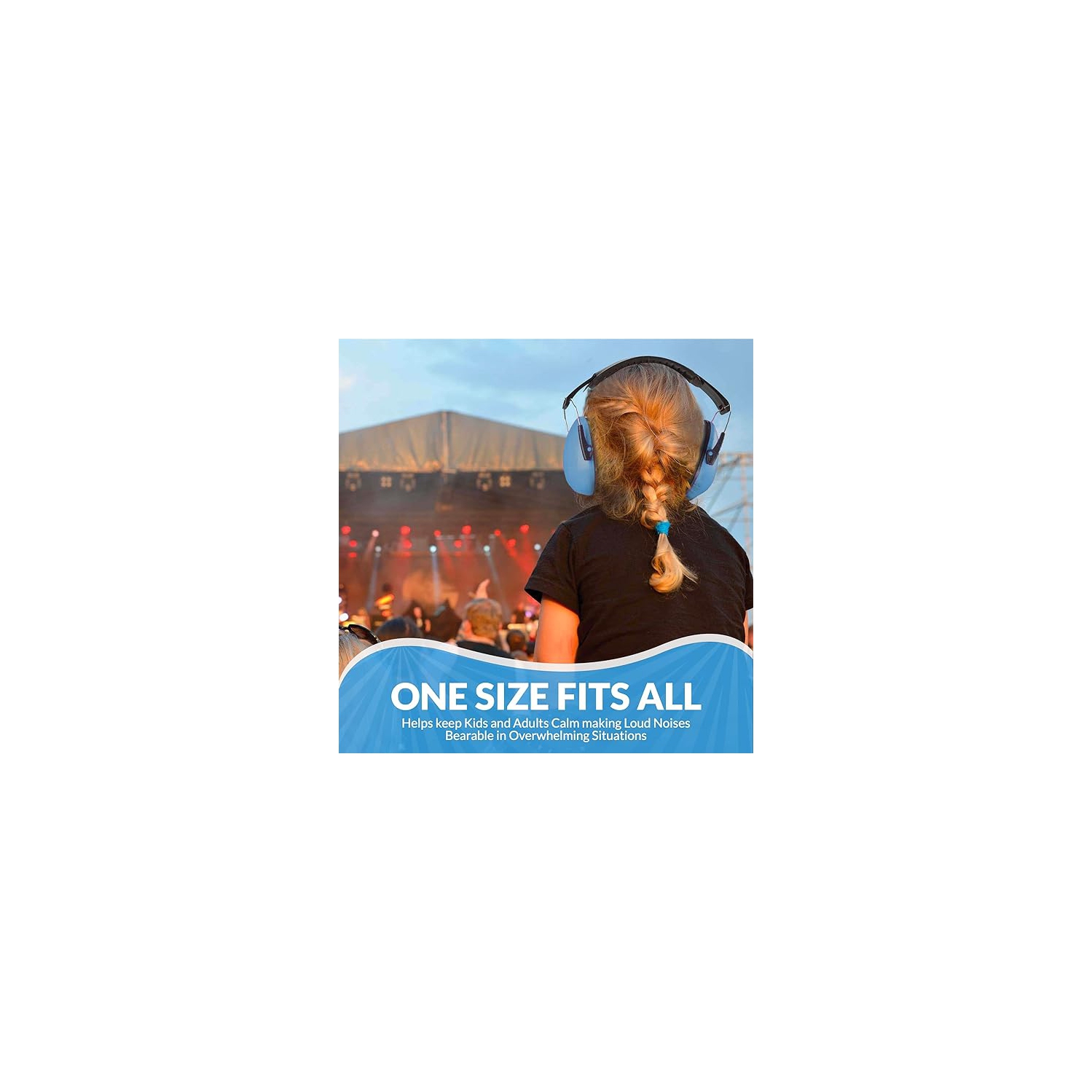 Medca Hearing Protection and Noise Reduction Earmuffs - Lightweight, Adjustable and Foldable Nrr 20db