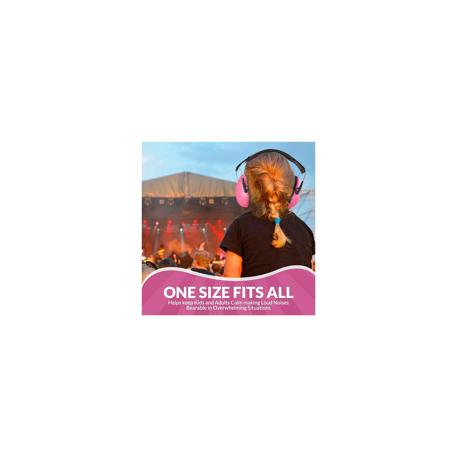 Casque antibruit pour protection auditive et réduction du bruit de Medca - léger, réglable et pliable Nrr 20db