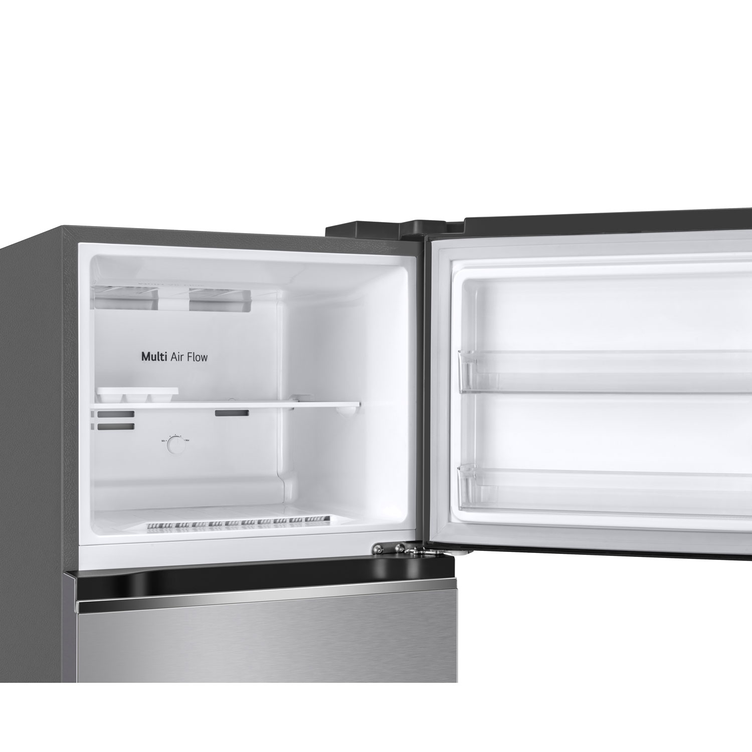 Réfrigérateur à congélateur supérieur 11,1 pi³ 24 po de LG - Argenté platine