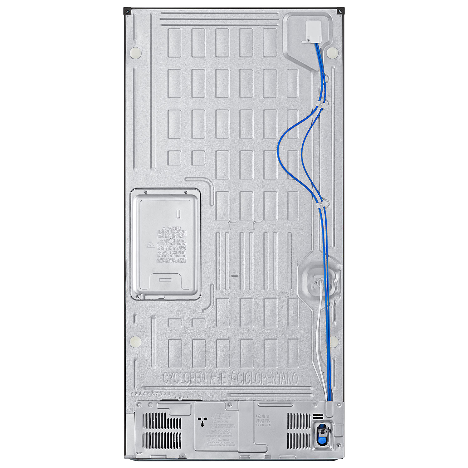 LG 33" 21 Cu. Ft. Counter-Depth French Door Refrigerator with Ice Dispenser - Stainless Steel