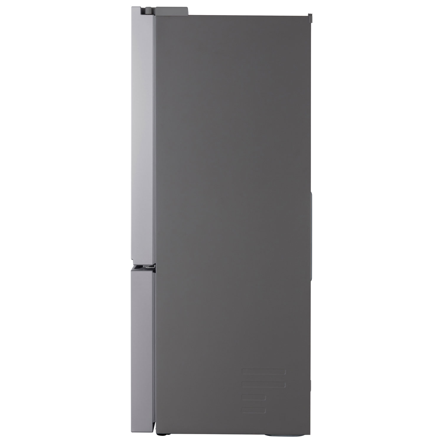 LG 33" 21 Cu. Ft. Counter-Depth French Door Refrigerator with Ice Dispenser - Stainless Steel