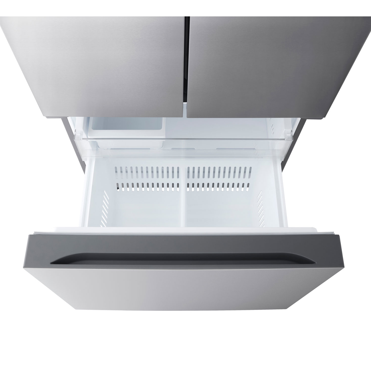 LG 33" 21 Cu. Ft. Counter-Depth French Door Refrigerator with Ice Dispenser - Stainless Steel