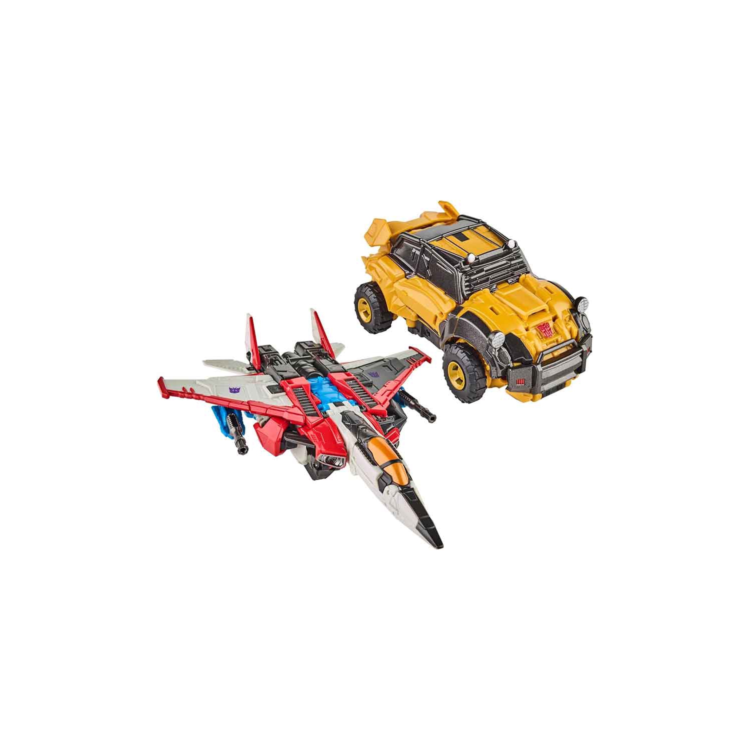 Transformers Reactivate 6 po, ensemble de 2 figurines de luxe - Starscream et Bumblebee