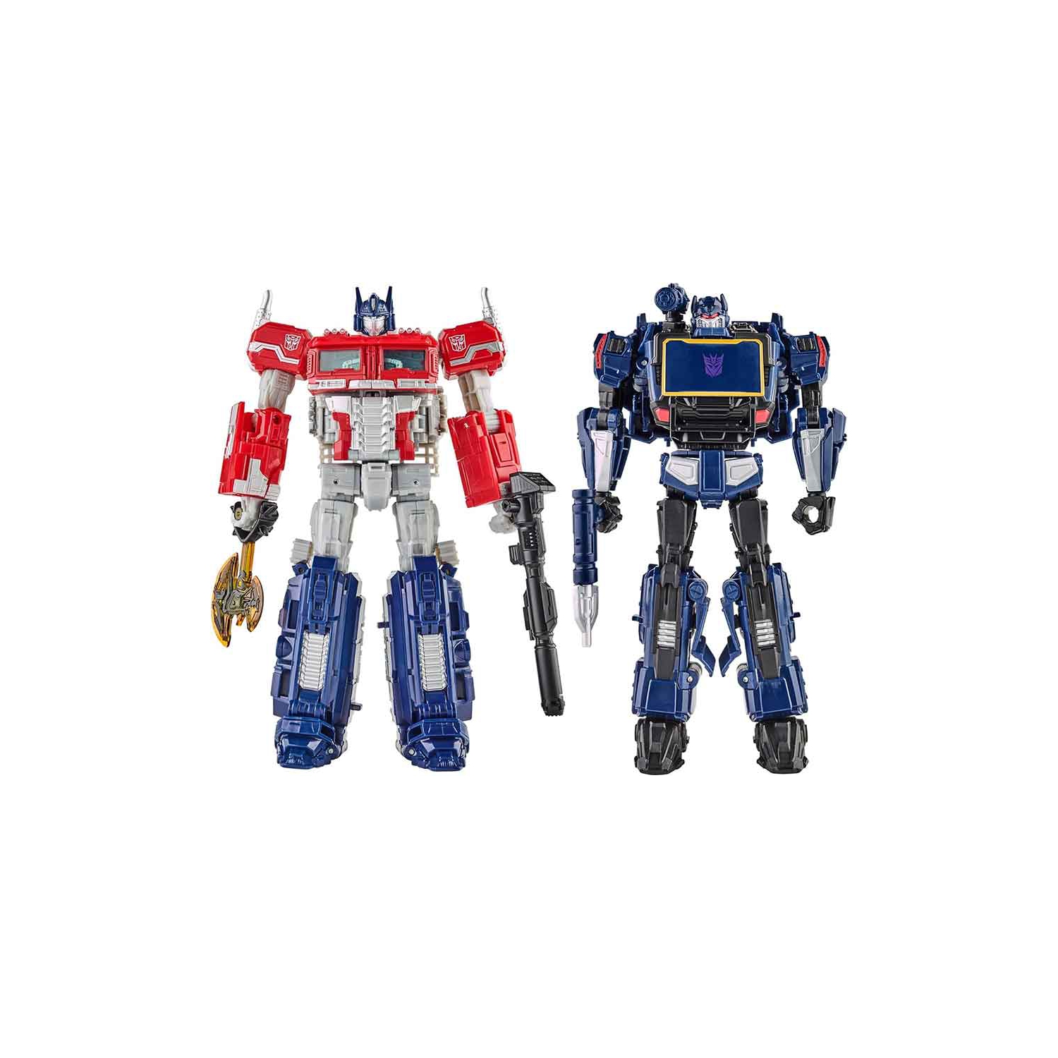 Transformers Reactivate 6 Inch Action Figure Deluxe Class 2-Pack - Soundwave & Optimus Prime