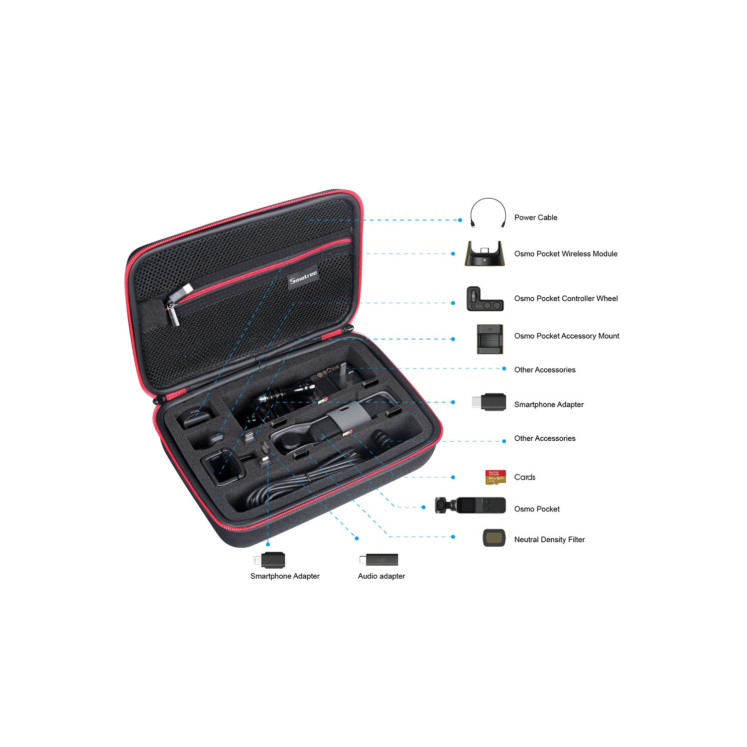 Carrying Case for DJI Osmo Pocket