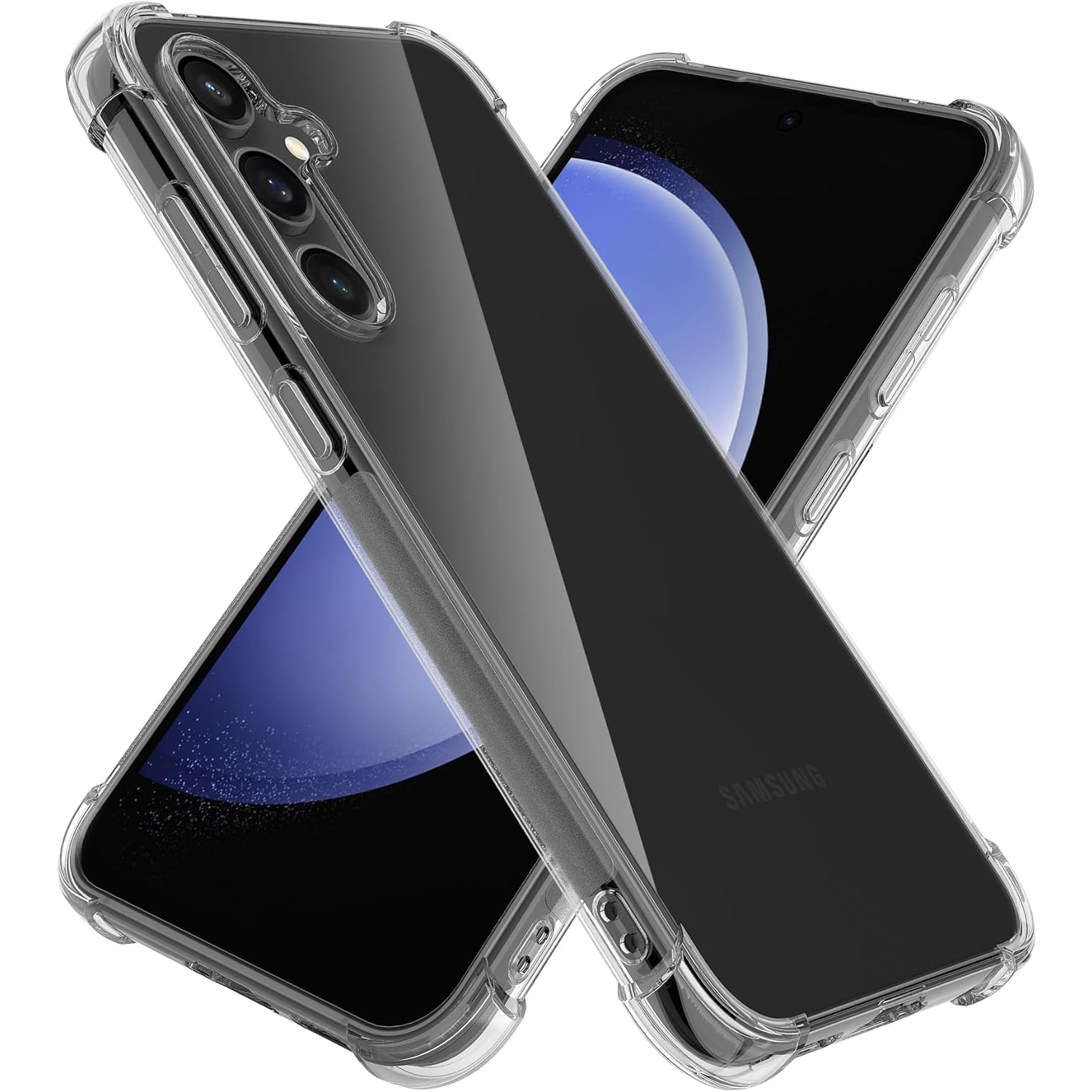 Samsung Fitted Soft Shell Case for Galaxy S23 FE - Clear