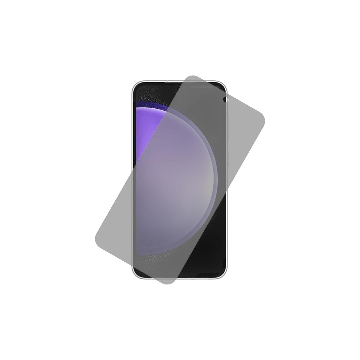 Pour Samsung Galaxy S23 FE Privacy Protecteur d'écran de confidentialité avec découpage précis Bubble Free installation facile, 9H Hardness HD en