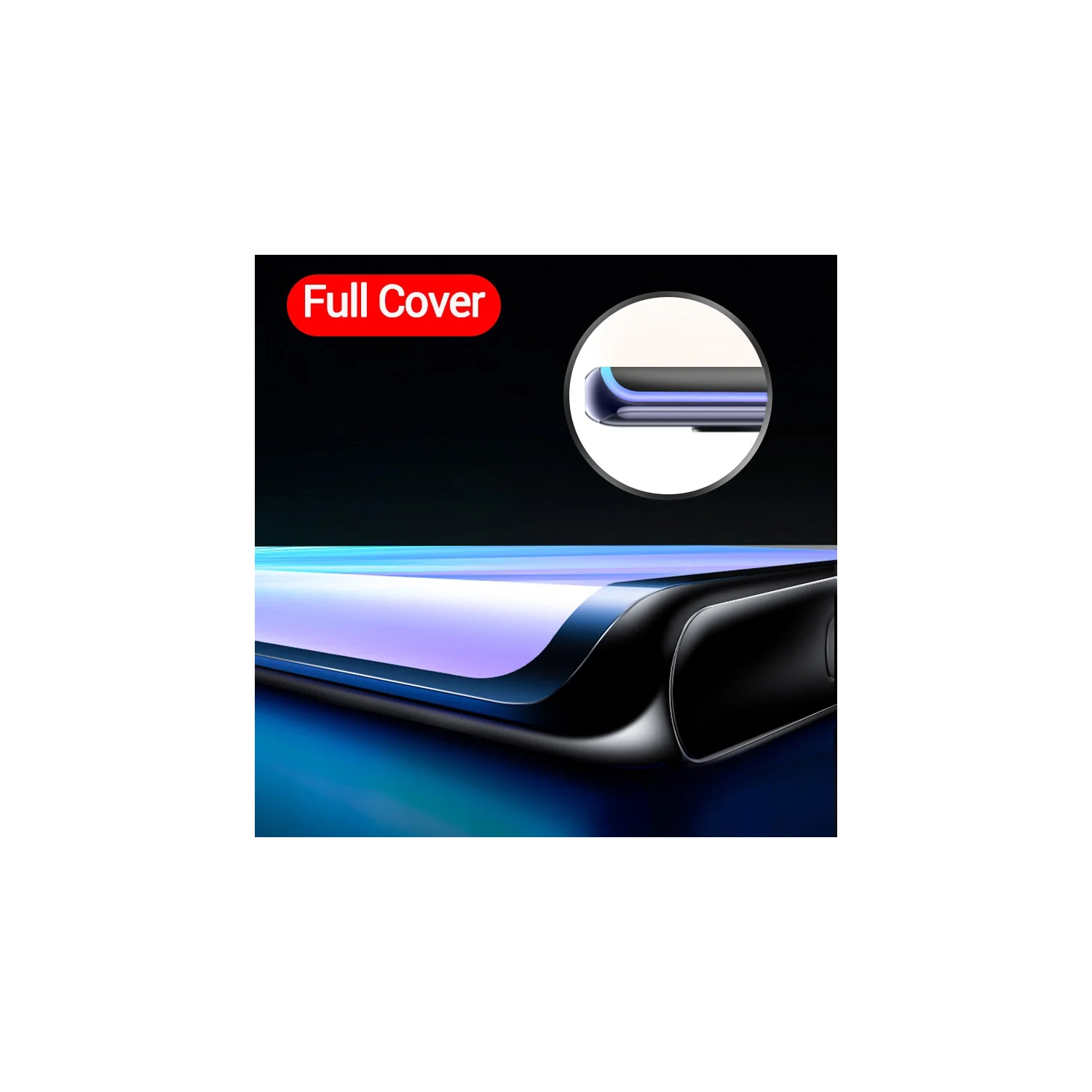 For Samsung Galaxy S23 FE Curved Screen Protector Precise Cutout Bubble Free easy installation,9H Hardness HD Tempered Glass