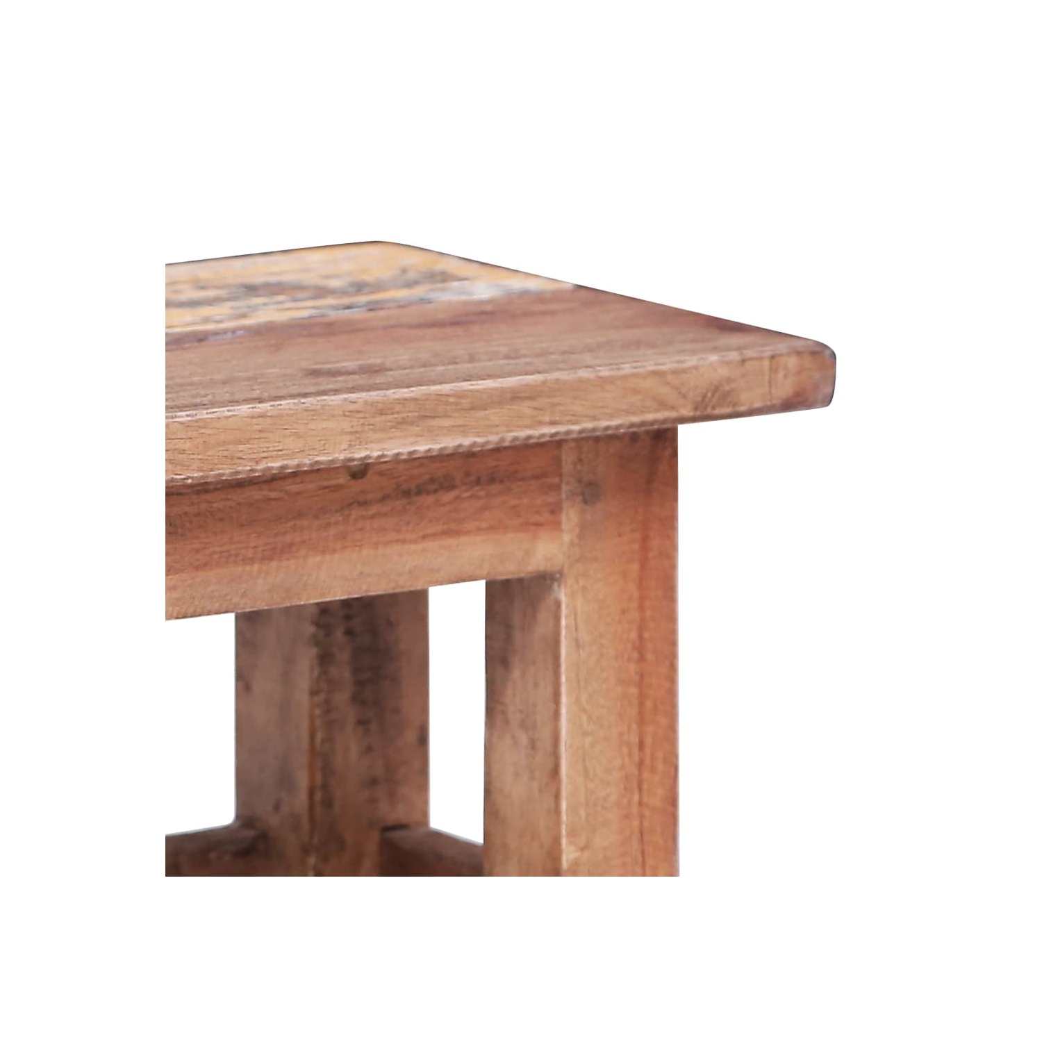 vidaXL Nesting Tables 2 pcs Solid Mahogany Wood