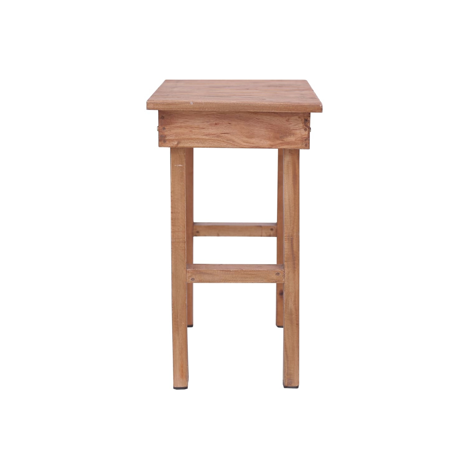 vidaXL End Table 70x35x60 cm Solid Mahogany Wood