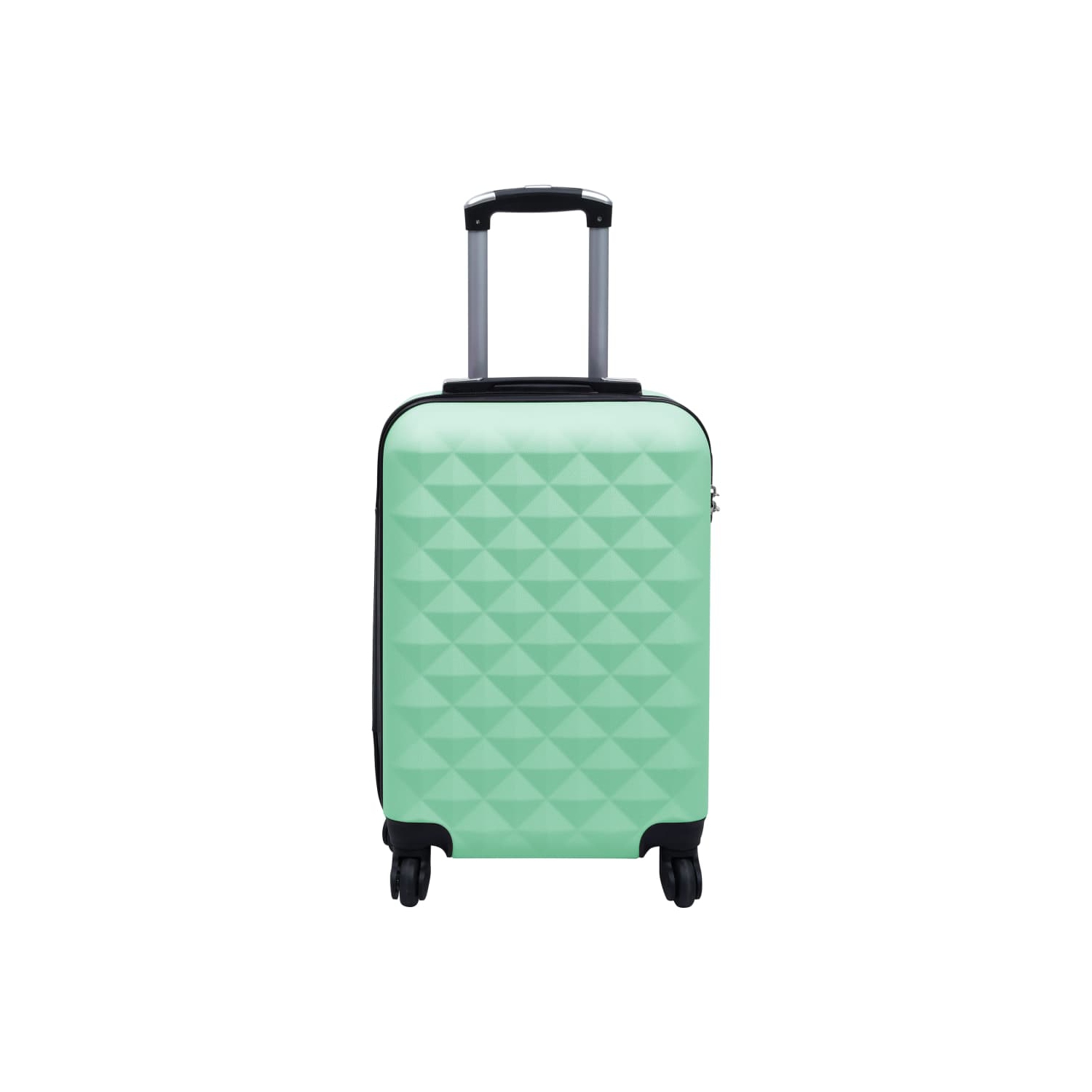vidaXL Hardcase Trolley Set 2 pcs Mint ABS