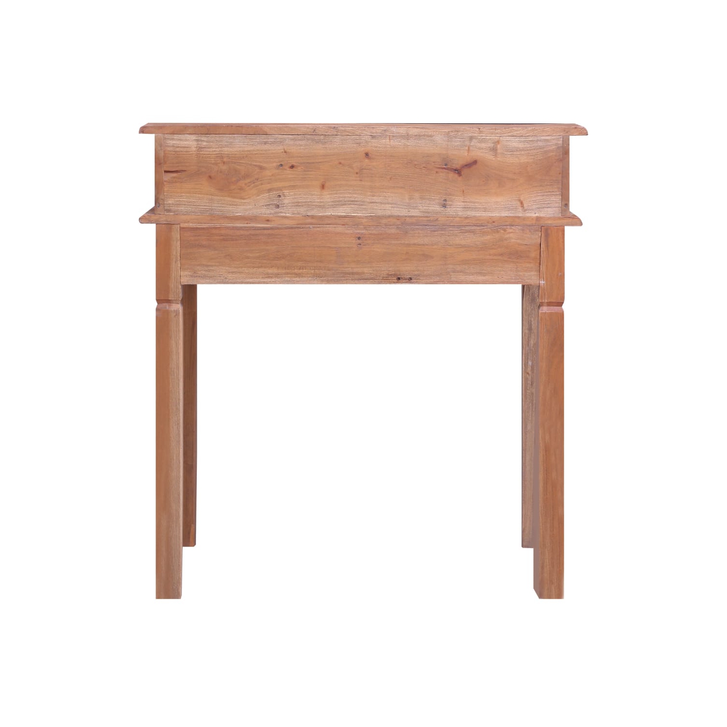 vidaXL Writing Desk with Drawers 90x50x101 cm Solid Mahogany Wood