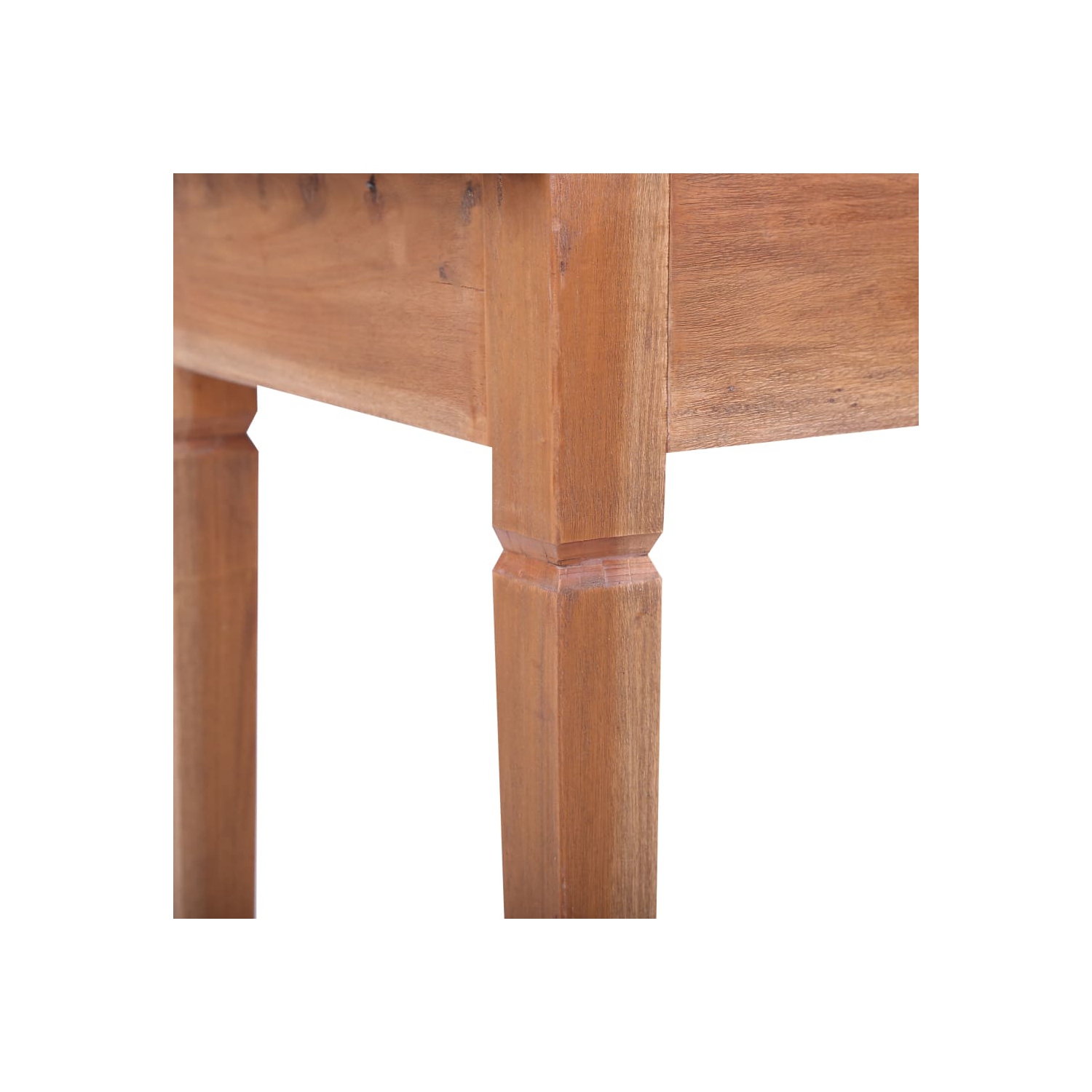 vidaXL Writing Desk with Drawers 90x50x101 cm Solid Mahogany Wood