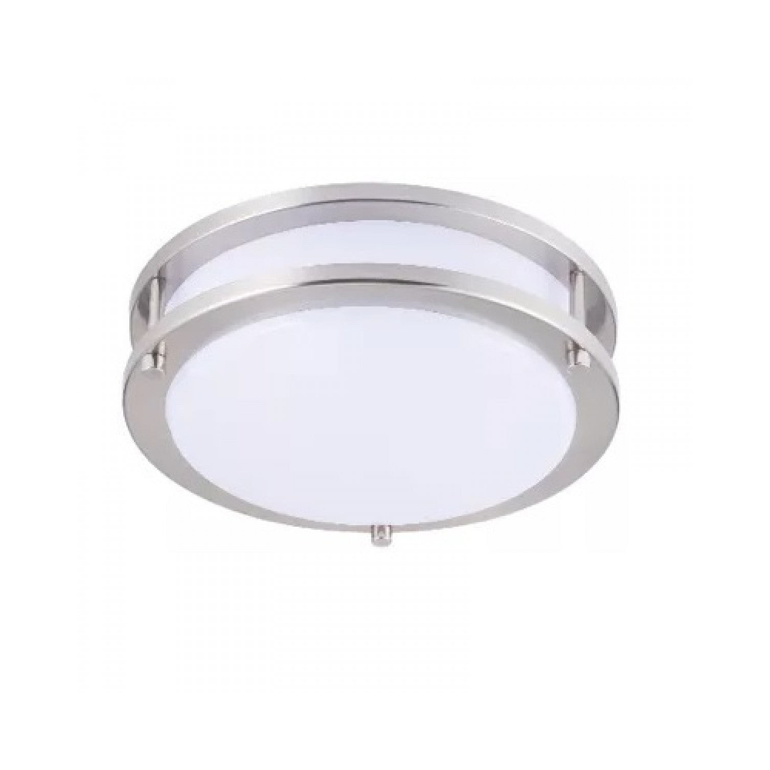 Flush Mount LED, Light Fixture, 12-inch Integrated, Natural White 4000K; Dimmable, Cul,Can Icess