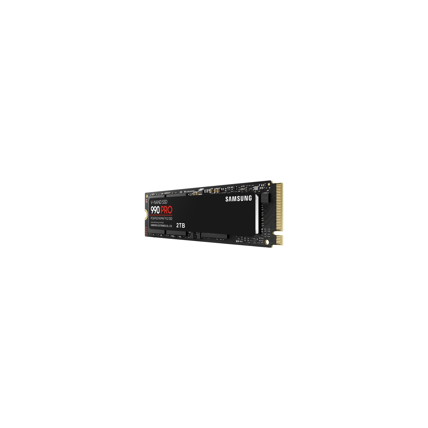 内蔵型SSD Samsung 990 PRO 2TB NVMe M.2 SSD Samsung 990 PRO MZ-V9P2T0B/AM - SSD - 2 TB - PCIe 4.0 x4 (NVMe
