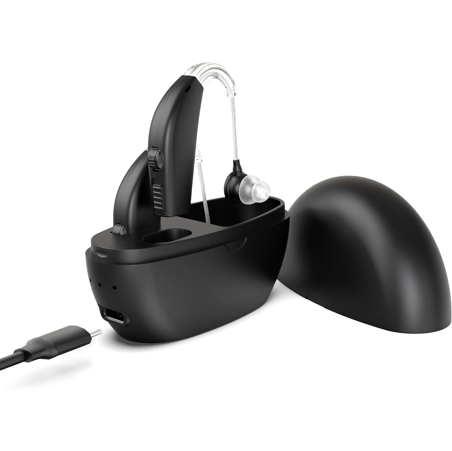 Amplificateur d'audition numérique - amplificateur d'amplification auditive personnel, amplificateur d'audition numérique rechargeable avec autonomie