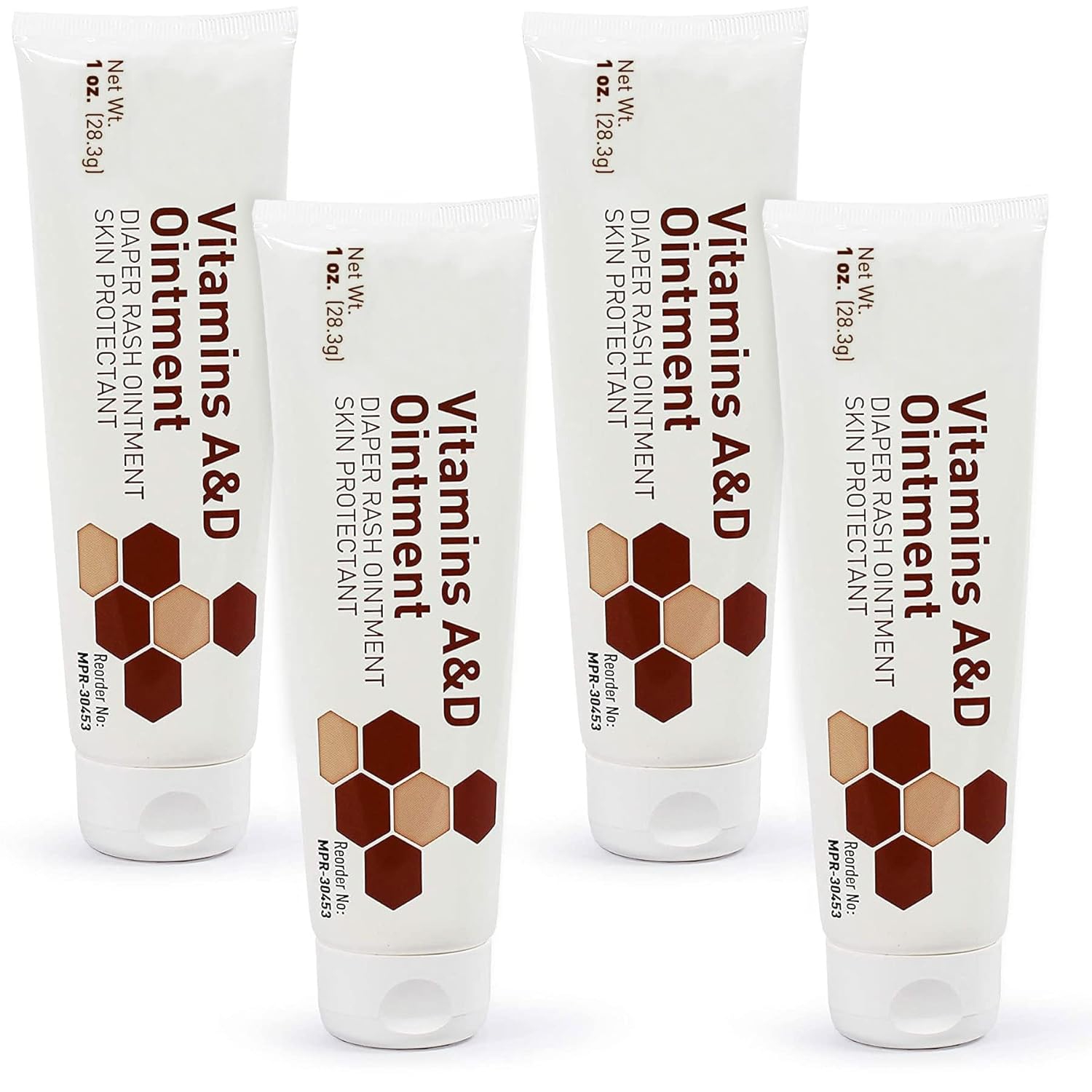 Onguent contre l'érythème fessier Medca Vitamin a & D – Crème protectrice pour peau sensible – Lanolin & Petrolatum, mains/pieds/visage craquelés à