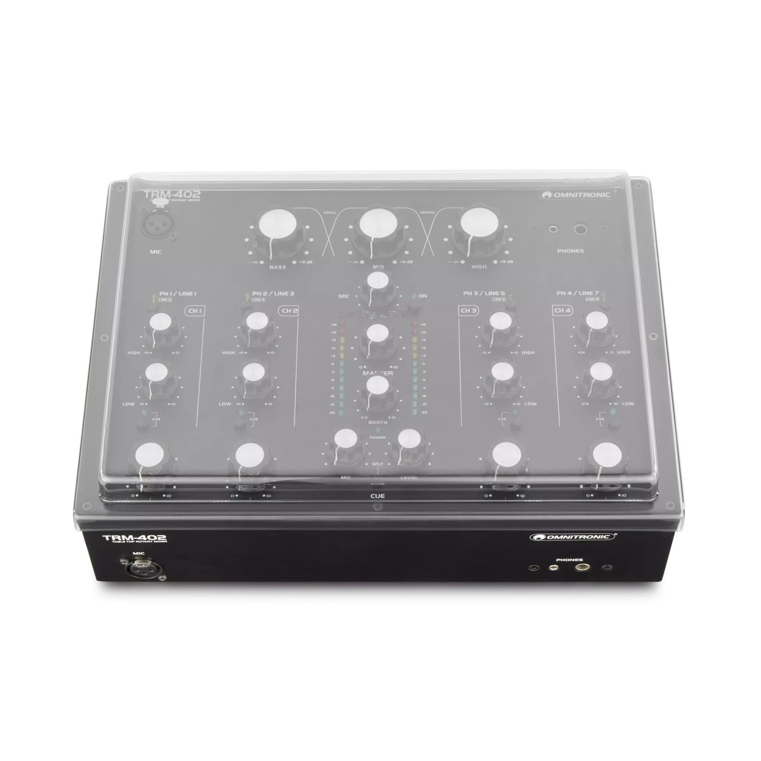 Decksaver DS-PC-TRM402 couvercle pour Omnitronic TRM-402