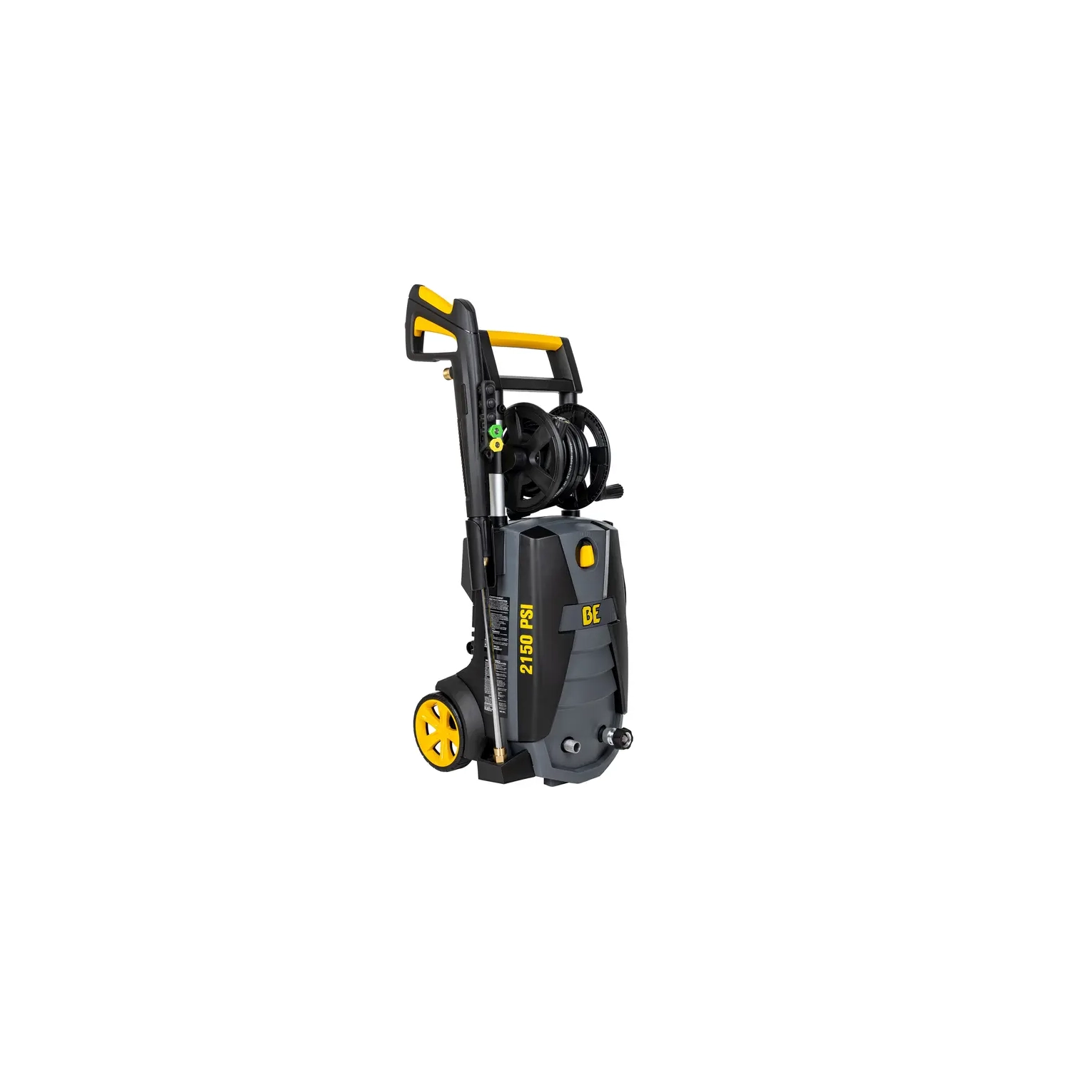 BE Electric Pressure Washer 2,150 PSI - 1.6 GPM Electric Pressure Washer with Powerease Motor and AR Axial Pump
