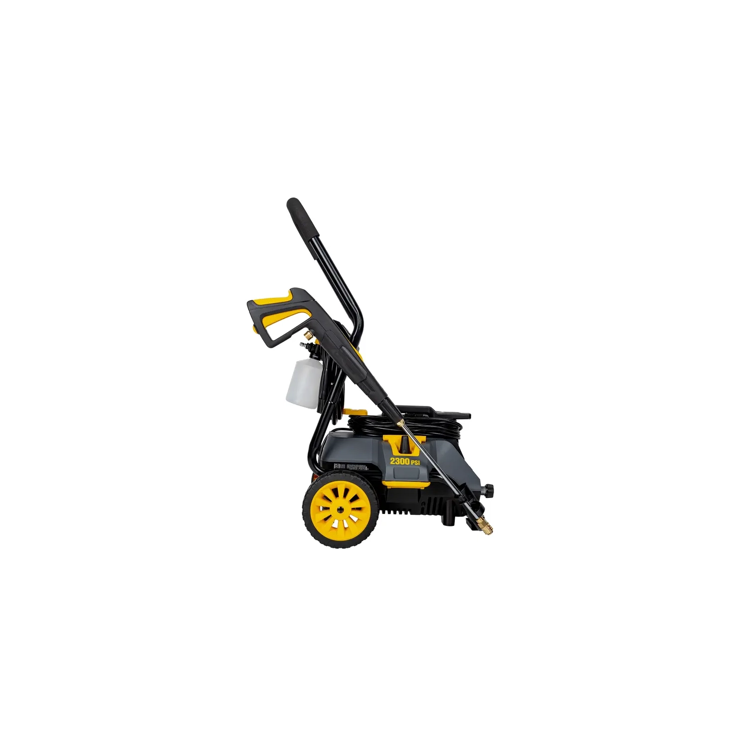 BE Electric Pressure Washer 2.300 lb/po² - pulvérisateur électrique de 1,7 gal/min avec moteur de mise en situation et pompe axiale AR