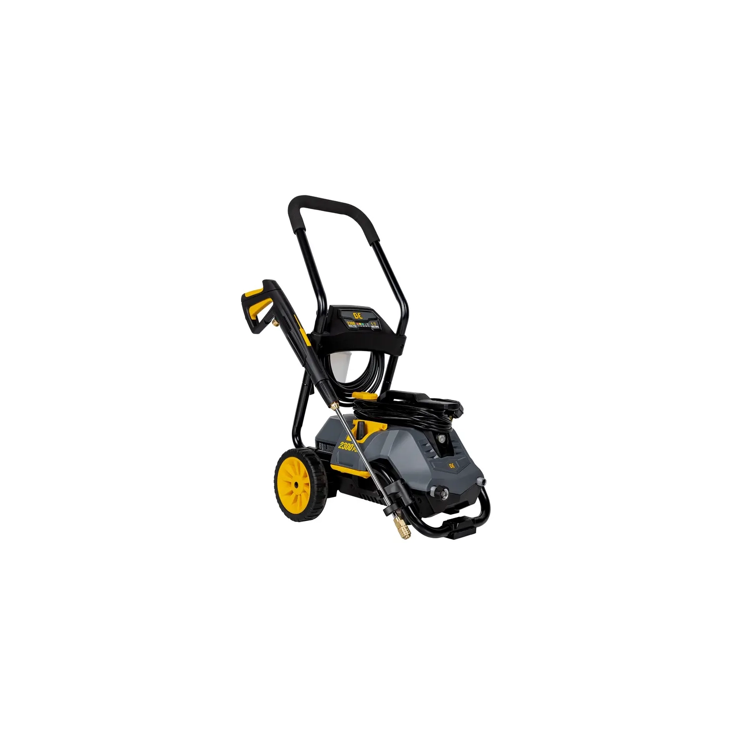 BE Electric Pressure Washer 2.300 lb/po² - pulvérisateur électrique de 1,7 gal/min avec moteur de mise en situation et pompe axiale AR