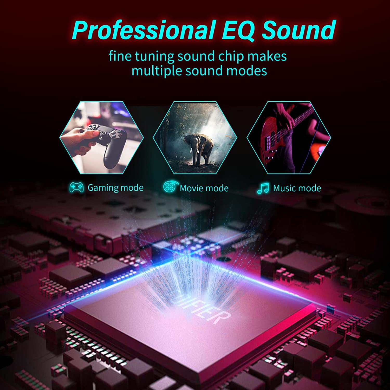 Edifier Hecate G2000 32W RGB Gaming Computer Speakers – Red